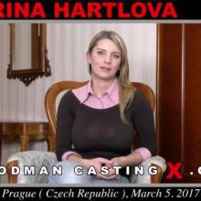 Katarina Hartlova first porn audition by Pierre Woodman