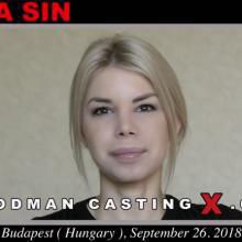 Olivia Sin first adult audition by Pierre Woodman