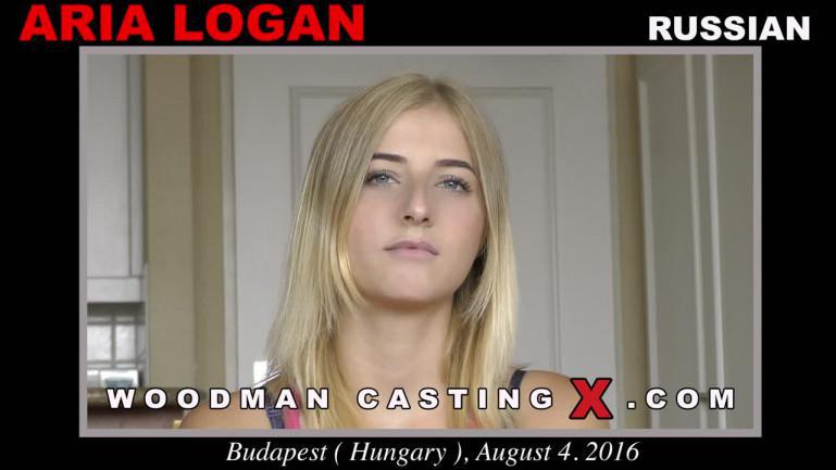 Aria Logan Woodman Casting X First Porn Audition By Pierre Woodman