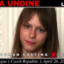 Sexy teen Beata Undine at Woodman Casting
