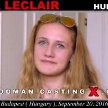 Linda Leclair first porn audition by Pierre Woodman