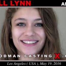Rebell Lynn first porn audition by Pierre Woodman