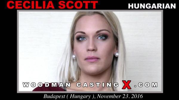 Cecilia Scott first porn audition by Pierre Woodman