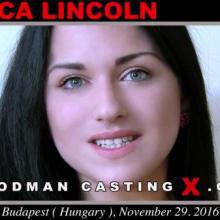 Jessica Lincoln first porn audition by Pierre Woodman