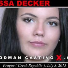 Vanessa Decker first porn audition by Pierre Woodman