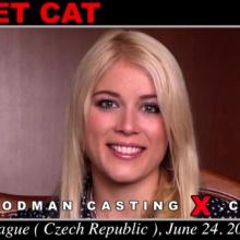 Sweet Cat first porn audition by Pierre Woodman