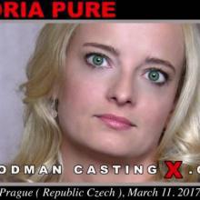 Victoria Pure first porn audition by Pierre Woodman