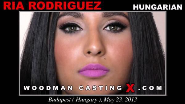 Ria Rodriguez first porn audition, ANAL and DP by Pierre Woodman