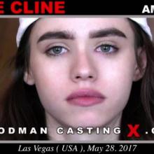 Lucie Cline first porn audition by Pierre Woodman