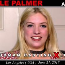 Giselle Palmer first porn audition by Pierre Woodman