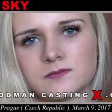 Katy Sky first porn audition by Pierre Woodman