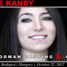Little Kandy first porn audition by Pierre Woodman