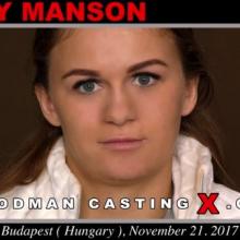 Jenny Manson first porn audition by Pierre Woodman