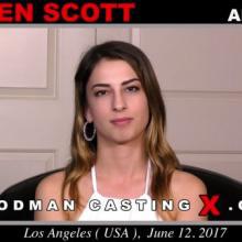 Kristen Scott first porn audition by Pierre Woodman