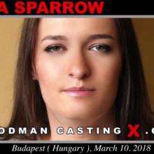 Sasha Sparrow first porn audition by Pierre Woodman