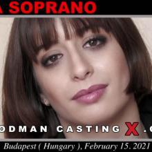 Silvia Soprano first porn audition by Pierre Woodman