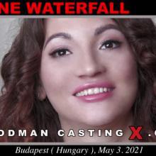 Jasmine Waterfall first porn audition by Pierre Woodman - WoodmanCastingX