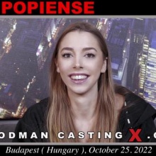 Mary Popiense first porn audition by Pierre Woodman - WoodmanCastingX